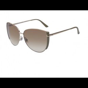 Gucci Cat-Eye Metal Sunglasses